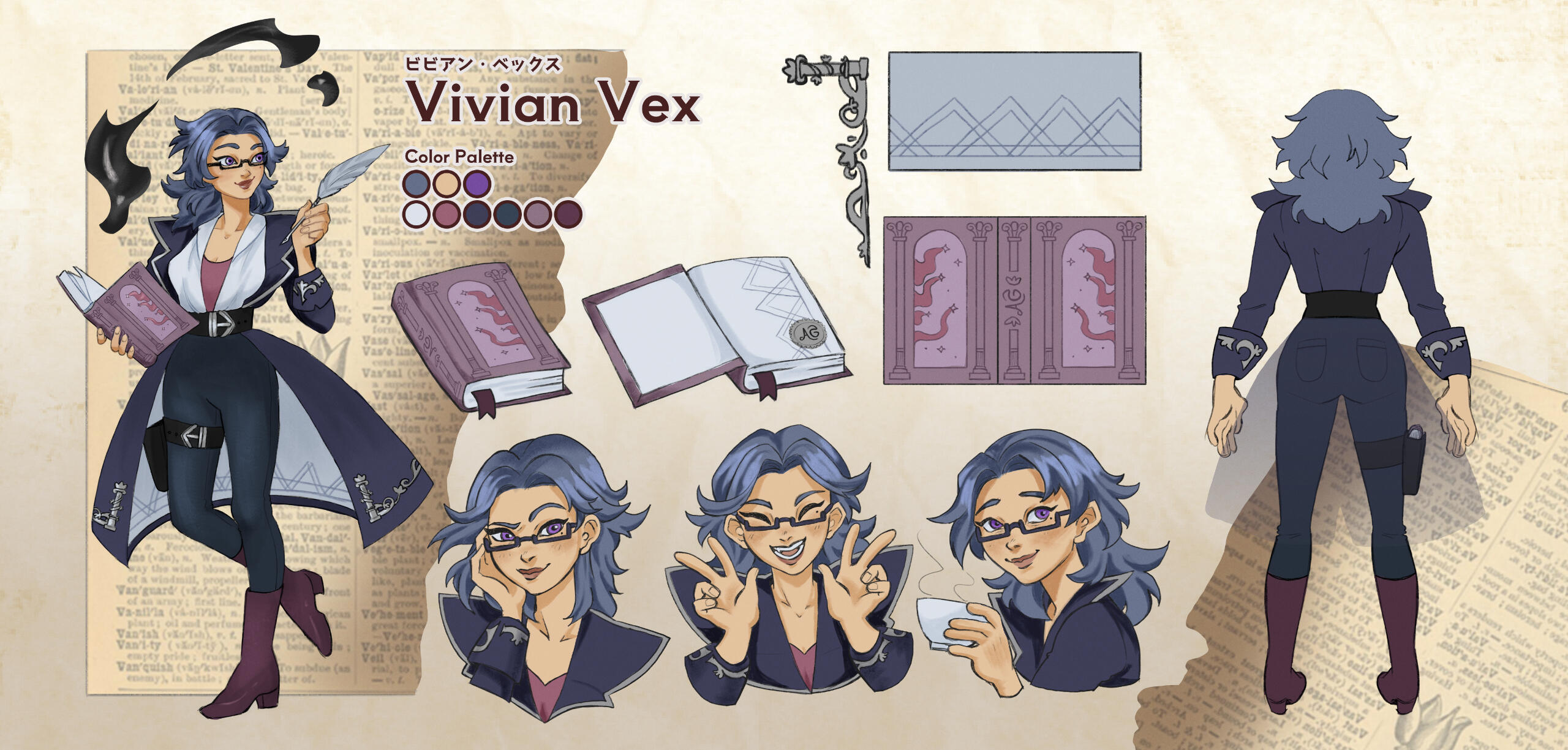 Concept/Design by me, Design and Art by imcoffeecats